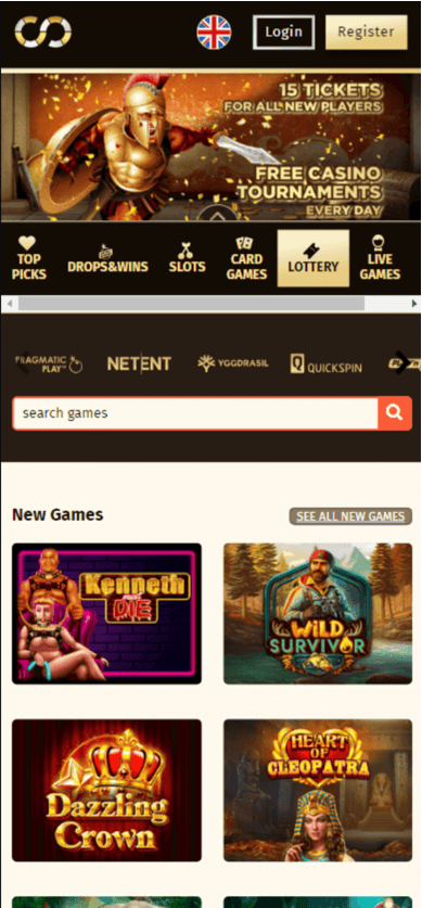Everum Casino Download Mobiele App